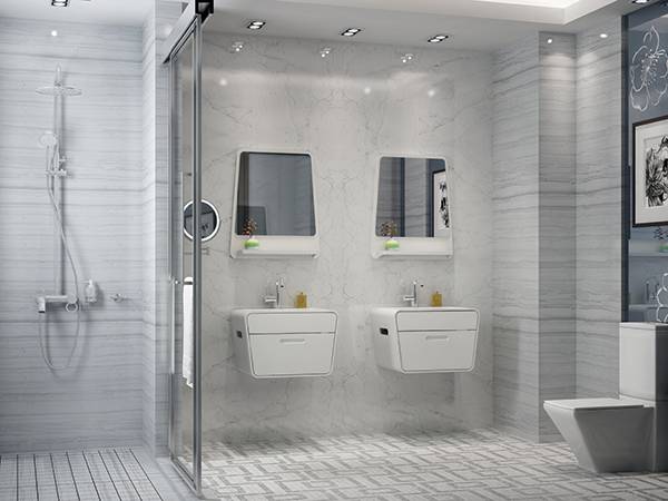 China wholesale Slim Wash Basin Manufacturers - Sanitary ware Bathroom furinture with Resin wall hung hand wash basin – Kazhongao