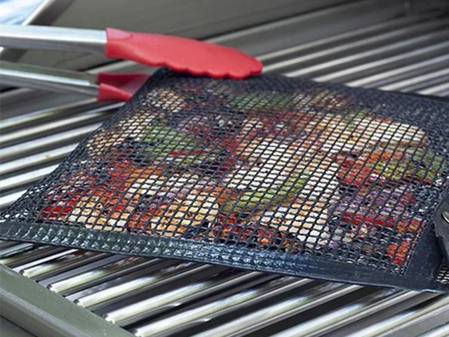 ODM Heat Resistant Bbq Mesh Grill Mat Supplier –  Heat resistant PTFE mesh grill bag  – KaiCheng detail pictures