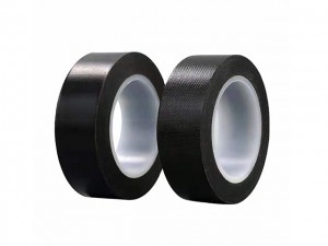 Black anti-static insulating PTFE fiberglass tape
