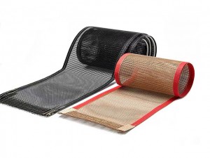 China Silicone Fiberglass Fabric Supplier –  Temperature resist mesh conveyor belt  – KaiCheng