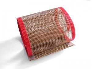 ODM Non Stick Ptfe Fabric Manufacturer –  4mm*4mm non stick PTFE mesh conveyor belt   – KaiCheng