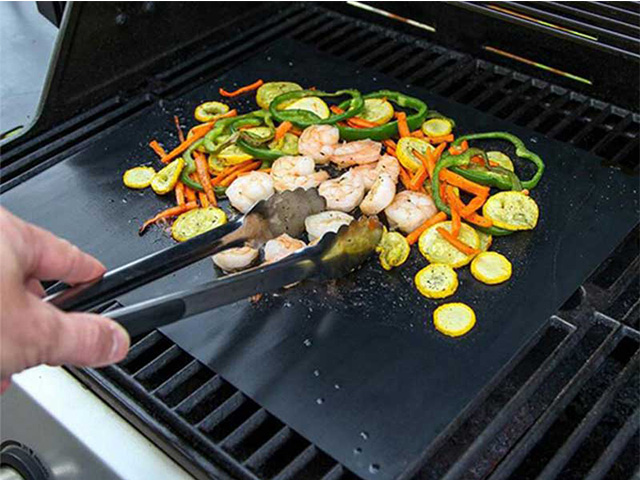 OEM Non Stick Bbq Grill Mat –  Non Stick PTFE BBQ grill mats  – KaiCheng detail pictures