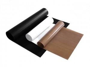 Factory Directly supply China Nonstick Reusable PTFE Fabric for BBQ Mat Teflon Cook Sheet
