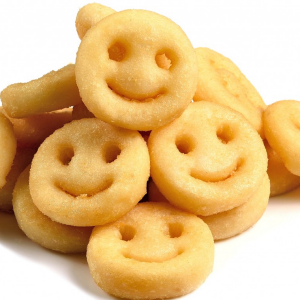 Frozen Smiley Hash Browns