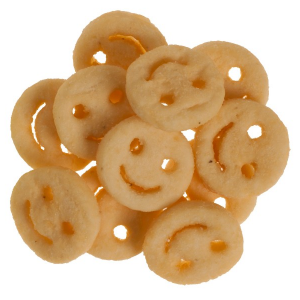 Frozen Smiley Hash Browns