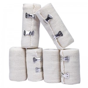 Elastic Crepe Bandage yokhala ndi Clips Wholesale Manufacturers |KENJOY
