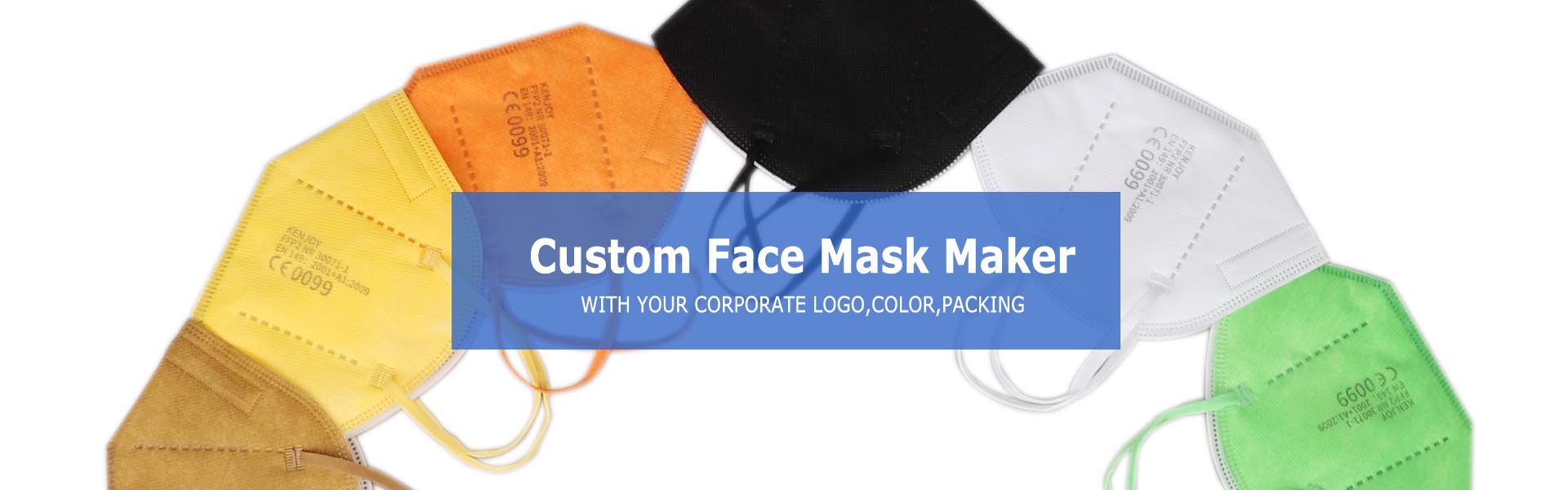 máscaras faciais personalizadas por atacado