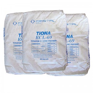 Rutiel titaniumdioksied TiO2 LCR 853 vir PVC en plastiek