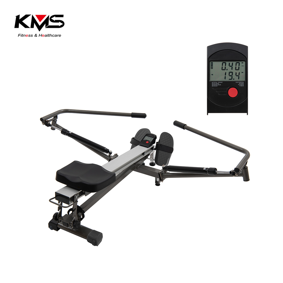 Rowing Machine for Home Use, Hyper-Quiet  Hydraulic Rower (1)