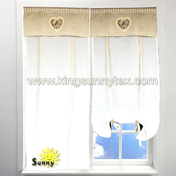 Royal Italian Curtains With Simple Printing Design For Living Room And Kitchen