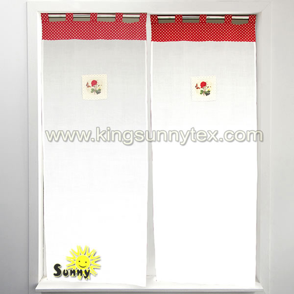 Chinese Professional Shower Curtain - Luxurious Curtain With Flower Designs For Living Room – Kingsun