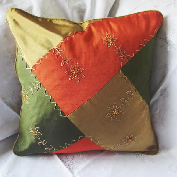 China OEM Corn Husk Pillow - Jacquard Cushion Cover Colorful – Kingsun