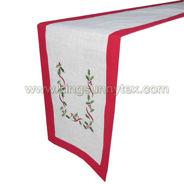 Factory source Tablecloth Christmas - Christmas Table Runner Design-2 – Kingsun
