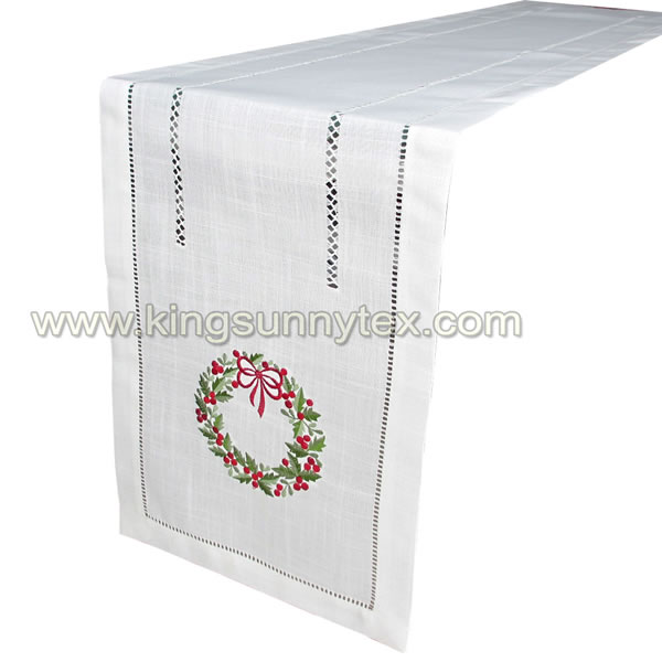 Manufactur standard Wholesale Tablecloth - Christmas Table Runner Design-7 – Kingsun