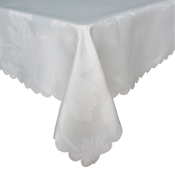 Discount Price Plastic Table Runner - 100% Polyester White Tablecloth For Party – Kingsun