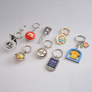 Customized Metal Circle Keychain- Factory Price...