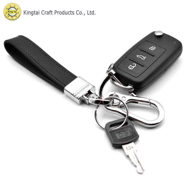 Buy Wholesale China Custom Leather Keychain Metal Car Key Ring  Multifunctional Tool Women Key Chain For Gift Promotion & Leather Keychain  at USD 0.12
