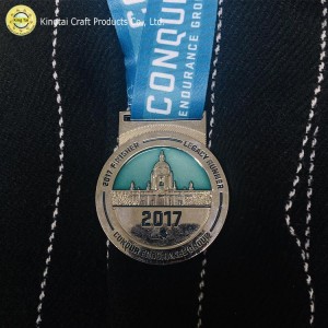 3D Golden Half Marathon Medal |KINGTAI
