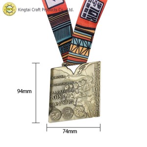 China Custom Diecast Medals No Minimum Manufacturers –  Personalized Metal Medals Custom No Minimums  | KINGTAI  – Kingtai