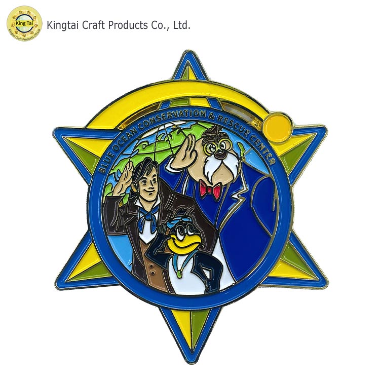 China Bulk Lapel Pin Factory –  Dyed Metal Enamel Pins Custom | KINGTAI  – Kingtai