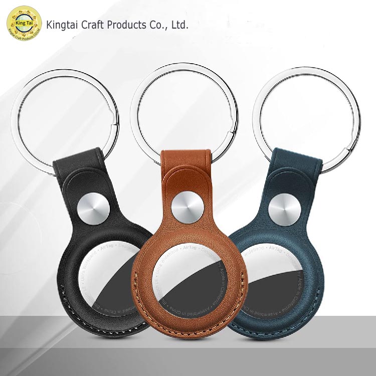 leather loop keychain