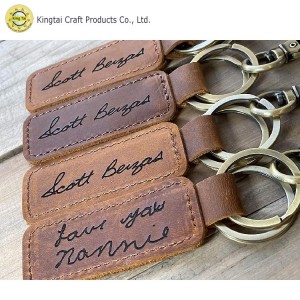 Leather Tag Keychain – Lachin Customized |KINGTAI