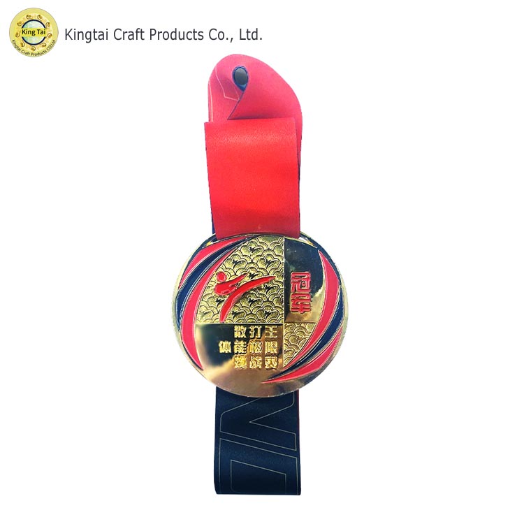 High-Quality Custom Sport Medals Supplier –  Martial arts medal with ribbon |KINGTAI  – Kingtai detail pictures