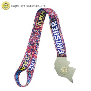 OEM/ODM Custom Enamel Medals –  Personalised Medals Free Custom Logo and Ribbons| KINGTAI  – Kingtai