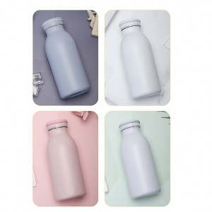 350ml 450ml 600ml Stainless Steel Thermal Insulated Double Wall Vacuum Sport Water Bottle with Small Mouth Design Keep Hot &Cold