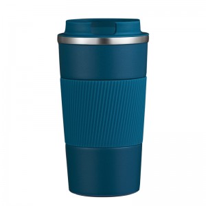 12oz / 17oz Leak Proof BPA-Dawb Stainless Hlau Reusable Mug - Nqus Insulated Portable Thermal Mug