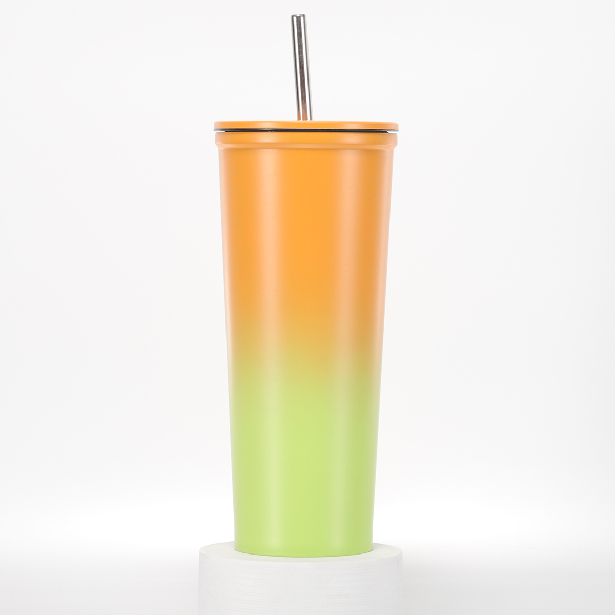 China wholesale Bat Tumbler Supplier - 640ml Double Wall Insulated Tumbler With Straw And  Lid – king team