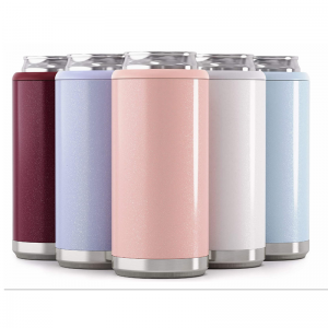 12OZ Stainless Steel Can Cooler Holder For Slim Beer Cans