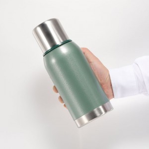 Insulated Vacuum Flask Bottle Ka Pente ea molumo oa Green Hammer