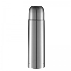 Botella de auga de aceiro inoxidable Bullet Thermosteel Botella de frasco quente e fría