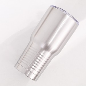 30 oz Stainless Steel Vacuum Insulated Tumbler  With Different Lids