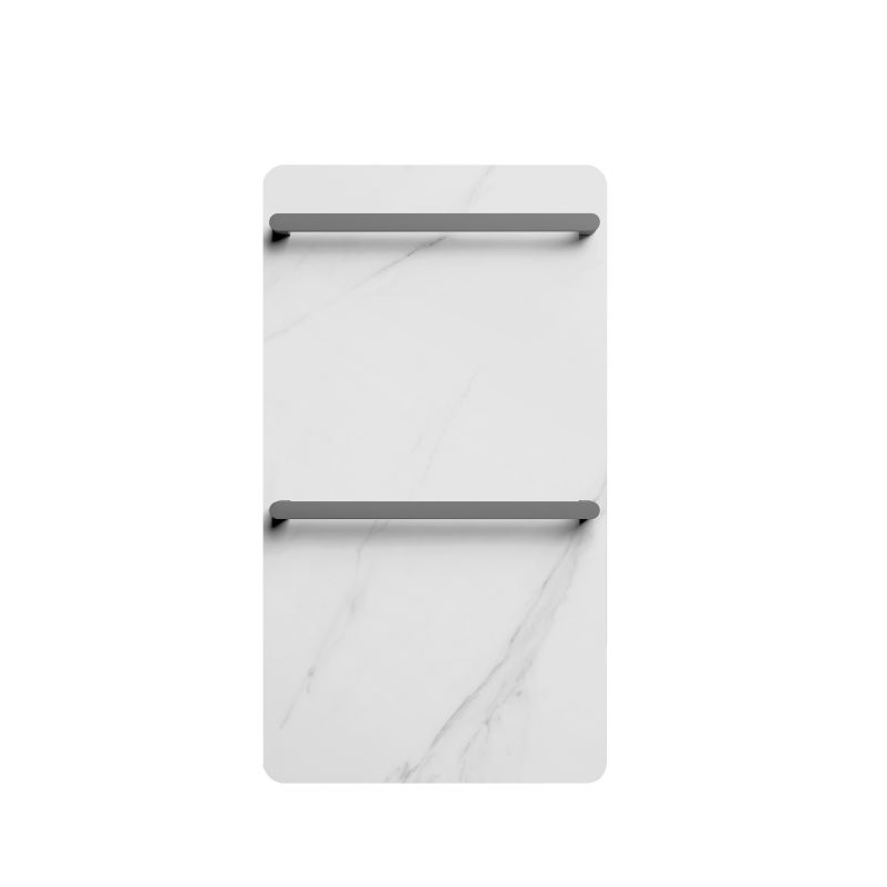 KBT-C50 Sintered stone & SUS 304 Stainless Panel Shape Heated towel rail