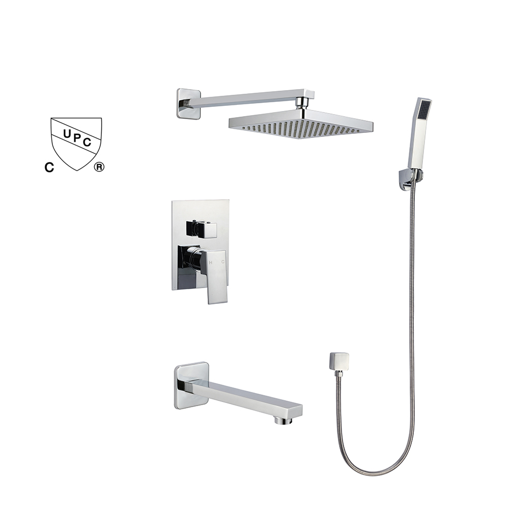 KBf-H-1426 CUPC Bathroom Single Handle Thermostatic Shower Wall Faucet