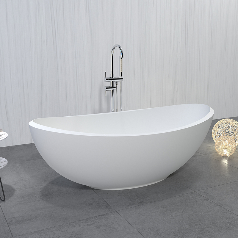 Super Lowest Price Types Of Bathroom Sinks - KBb-03 Vesselshape Free Standing bathtub with Integrated Drain and Overflow – KITBATH