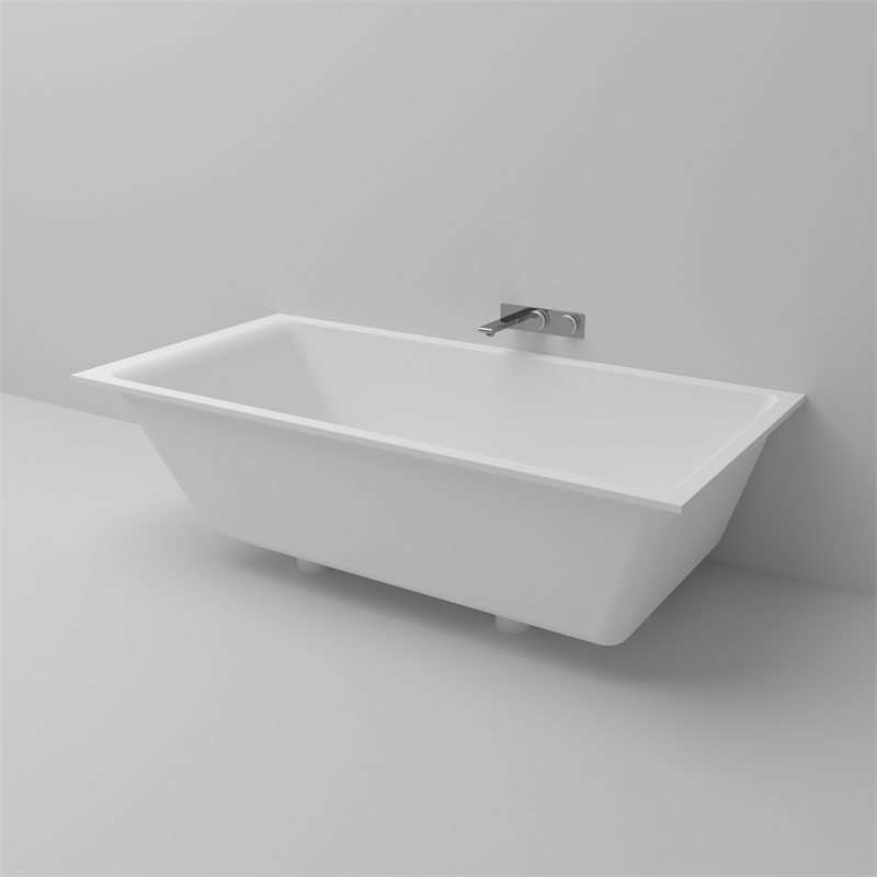 KBb-20 Drop-in Soaking Bathtub free standing and solid surface material