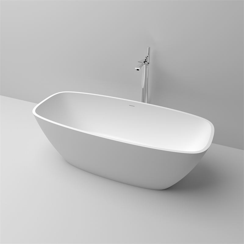 KBb-12 American Standard Free Standing Soaking Bathtub 67”with Center Drain