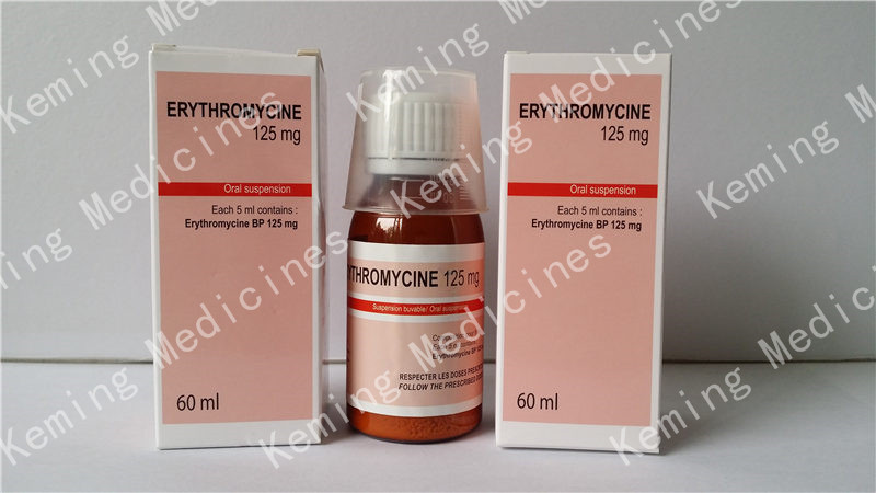 Erythromycin for oral suspension