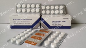 Hot New Products Antiparasitic Drugs - Paracetamol Tabs – KeMing Medicines