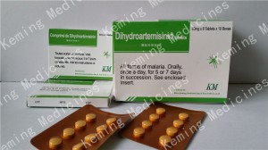 Fast delivery Hot Sale Antimalaria Dihydroartemisinin +Piperaquine Phosphate Tablet GMP Pharm