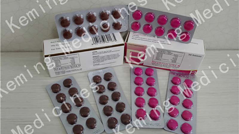 Factory made hot-sale Vitamin B Complex Syrup - Vitamins+minerals tablets – KeMing Medicines detail pictures