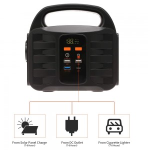 FP-D100 Portable Power Generator 100W 200W 300W 500W 2000W Solar Rechargeable Station For Outdoor Emergency Power Supply