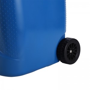 KYL28 OEM 28L Portable Drinks Trolley Ice Chest Cooler Box na May Mga Gulong