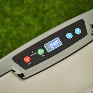 40L แบบพกพา 12V/24V DC Micro LED แสดงผล USB Outlet รถ บ้าน Multi-function โทรศัพท์มือถือ รถ ตู้เย็น