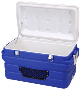 Коробка охладителя тележки качества еды КИ901Б 90Л морская медицинская с колесами