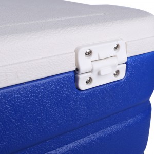 KY501 40L Outdoor Handle Sports Flooring Picnic Ice Chest Cooler Box na May Gulong