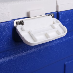 KY501 40L Outdoor Handle Sports Flooring Picnic Ice Chest Cooler Box With Wheel